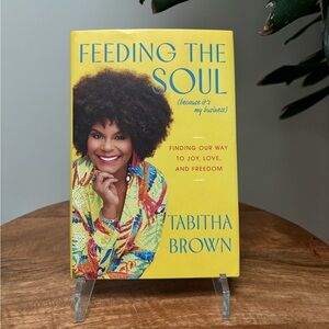 Feeding the Soul by Tabitha Brown - Bright Yellow Cover